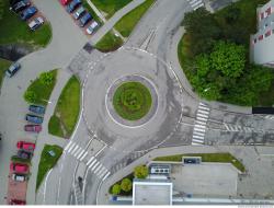 Photo Textures of Roads from Above